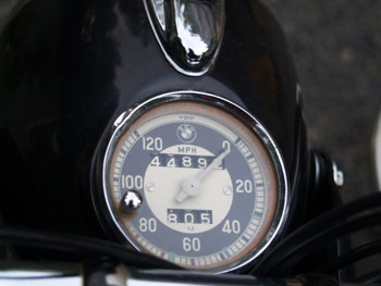 old speedometer